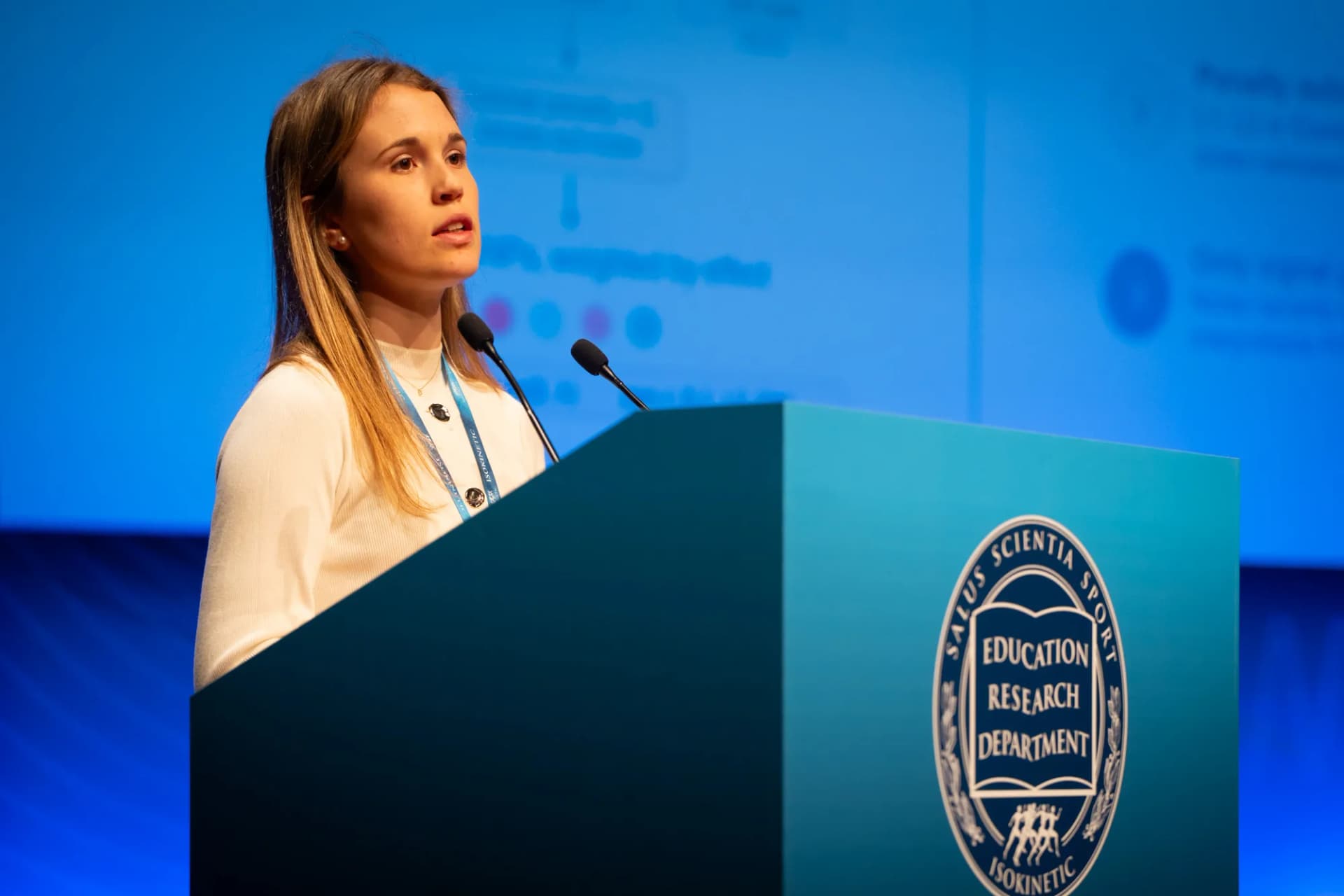 Made of Genes presentando el marco del gemelo digital en la Isokinetic Conference 2026