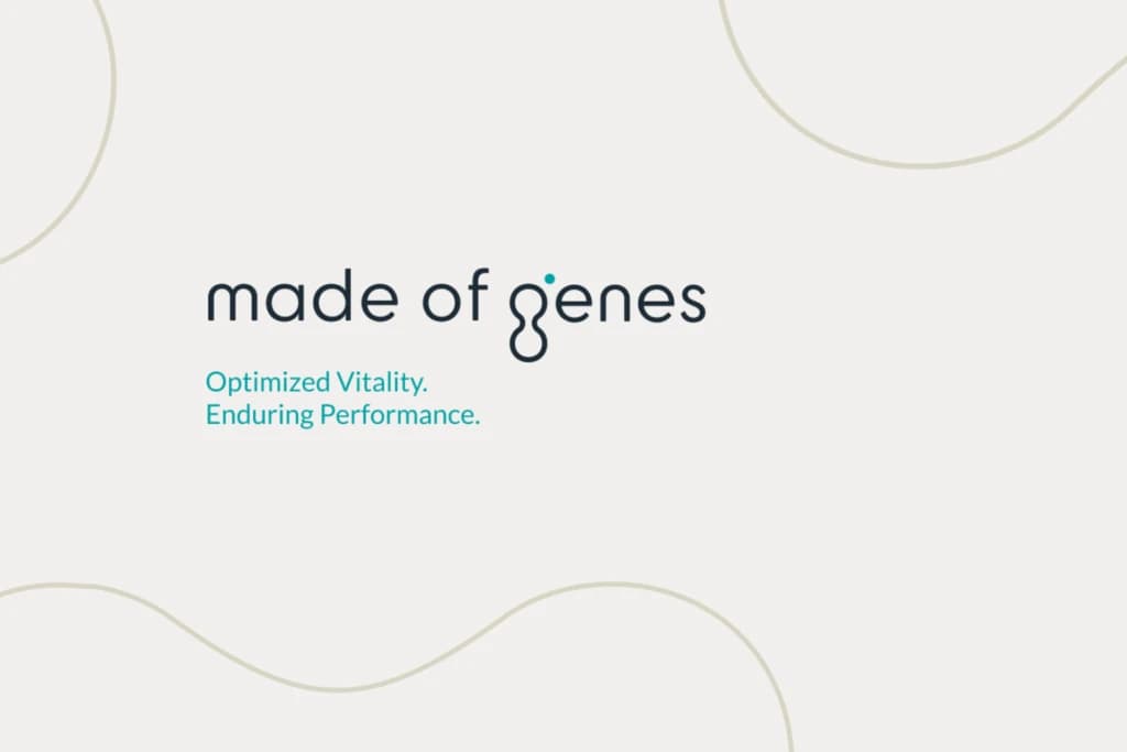 Made of Genes new brand image and website